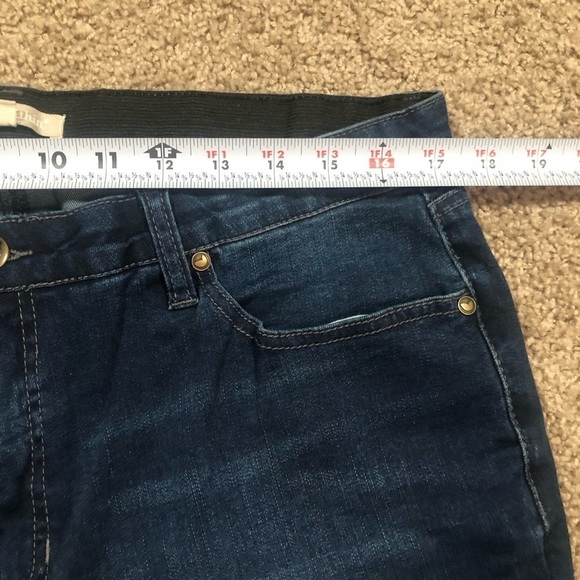 NWOT No-gap Skinny Jeans Paint/Bleach Splatter 16W - Picture 14 of 15